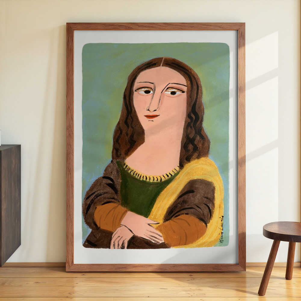 Modern Mona Lisa by Karin Lauria