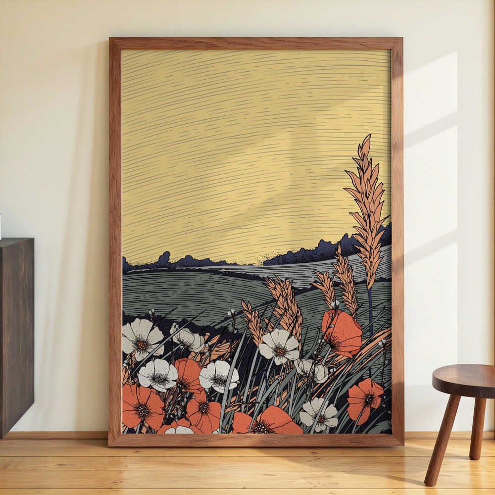 Schöne japanische Landschaft von Nicholas