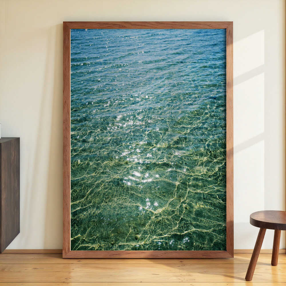 Frisches Blau von Angelo Cerantola