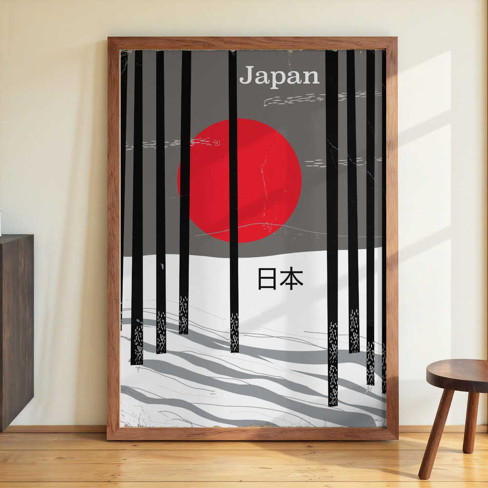 Japan Winterwald von Nicholas