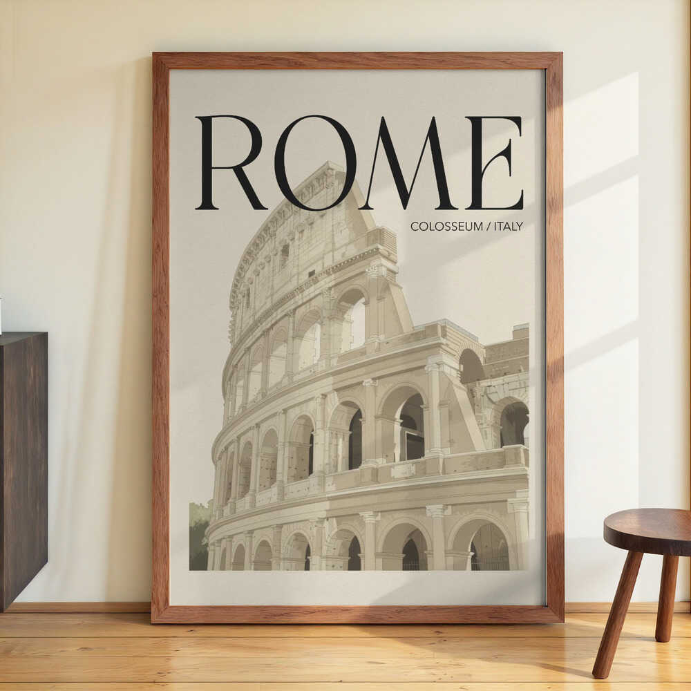Rom Reiseposter von Andreas Magnusson