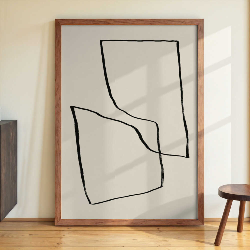 Minimalist Abstract Lines by Little Dean