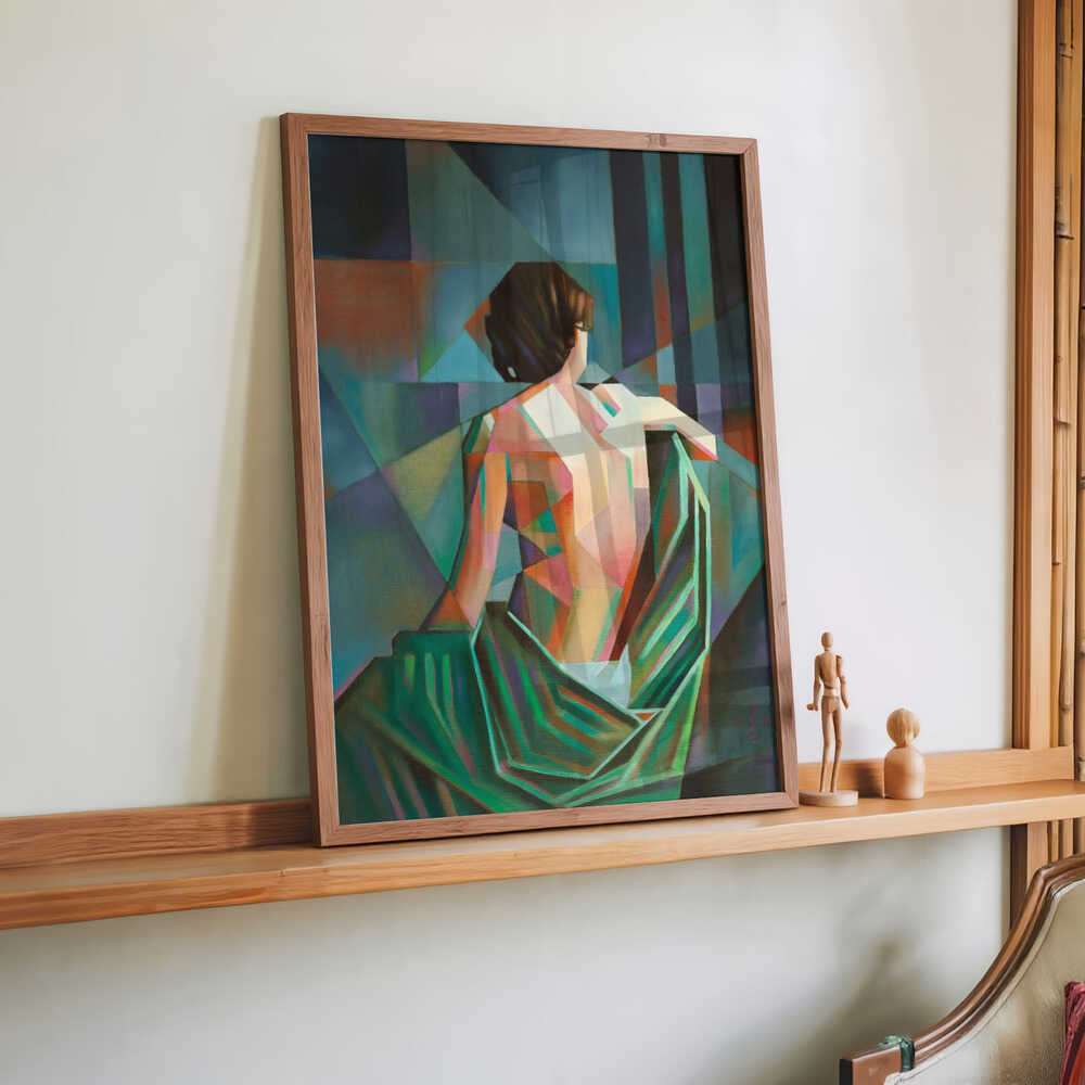 Homage to Eugène Durieu’s Seated Female Nude by Corné Akkers