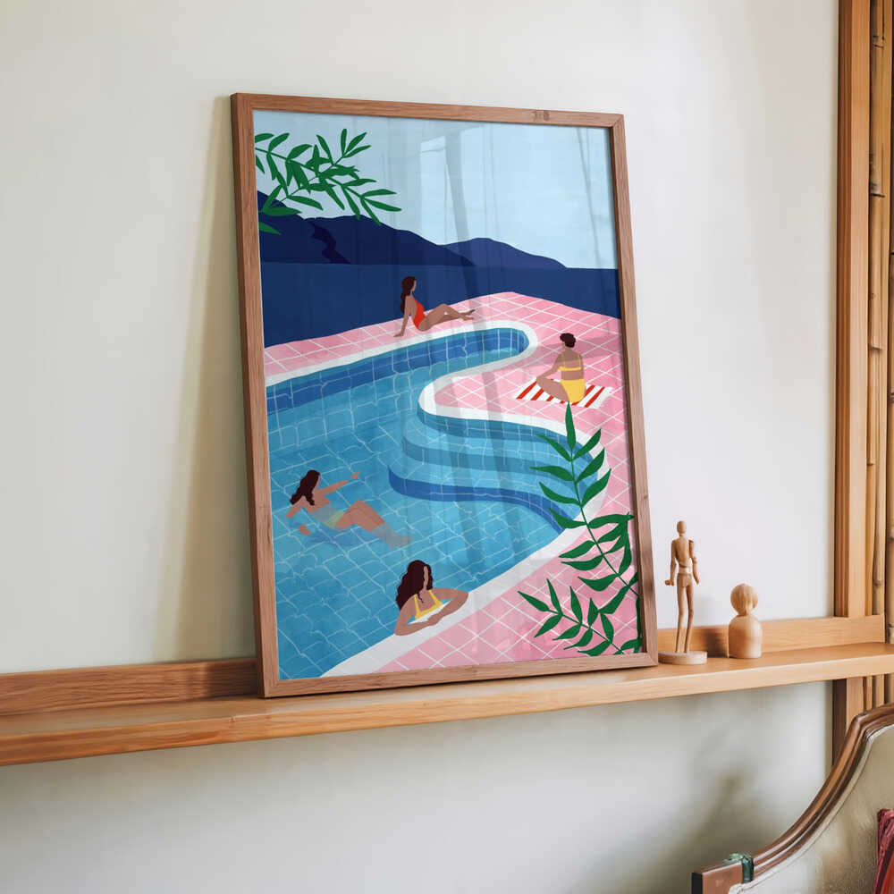 Pool Ladies by Maja Tomljanovic