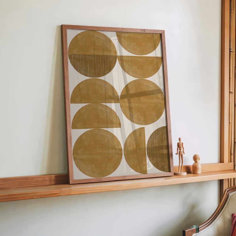 Golden Geometric Rhythm by THE MIUUS STUDIO