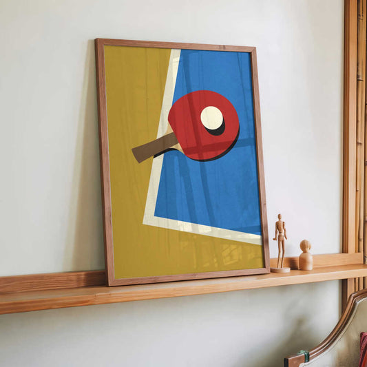 Table Tennis Team Red by Rosi Feist