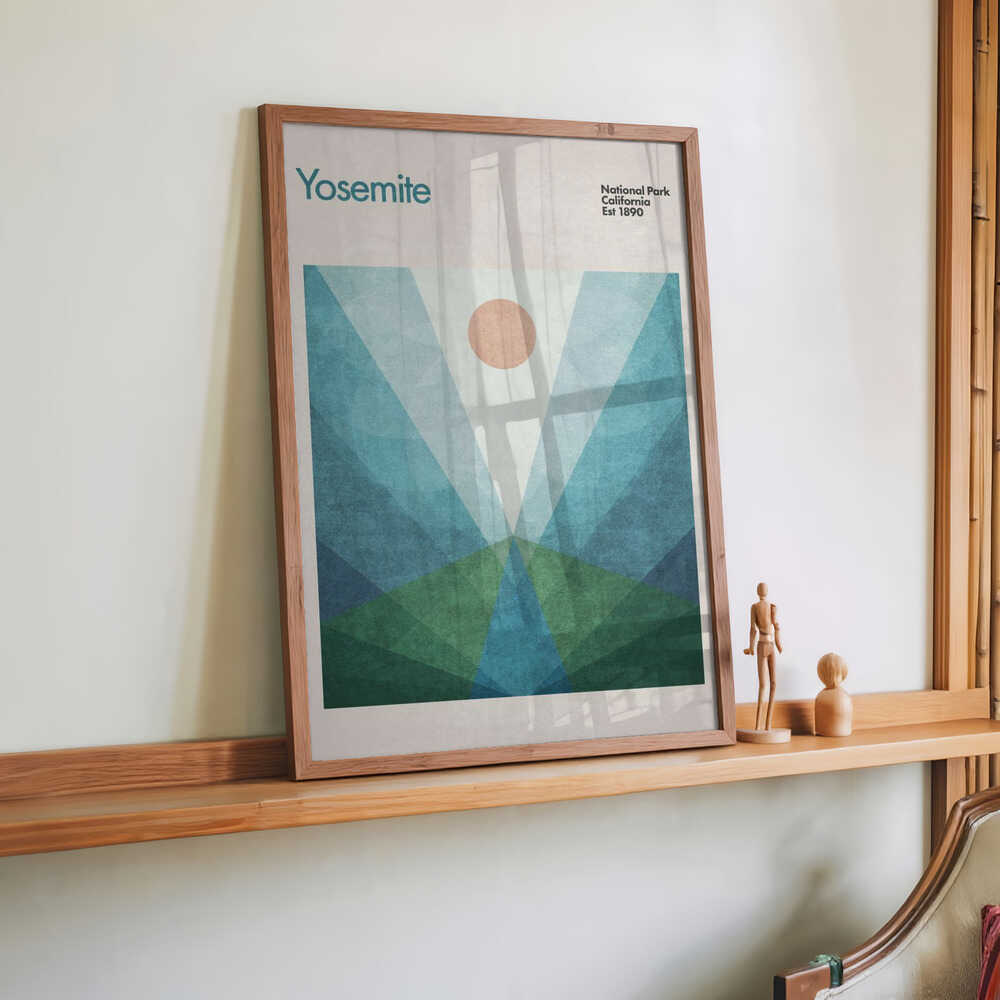 Geometric Sunrise by Emel Tunaboylu