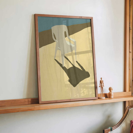 The white chair by Little Dean