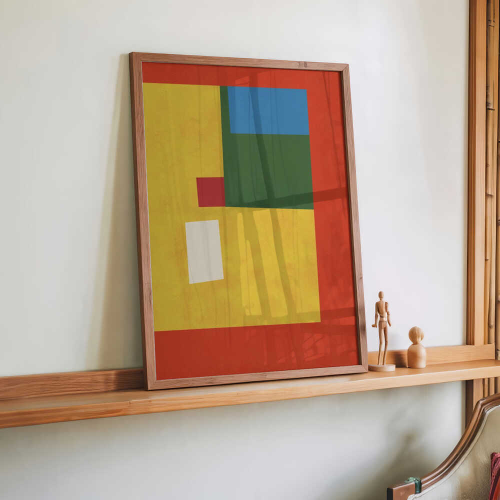 Vibrant Geometric Shapes by Little Dean