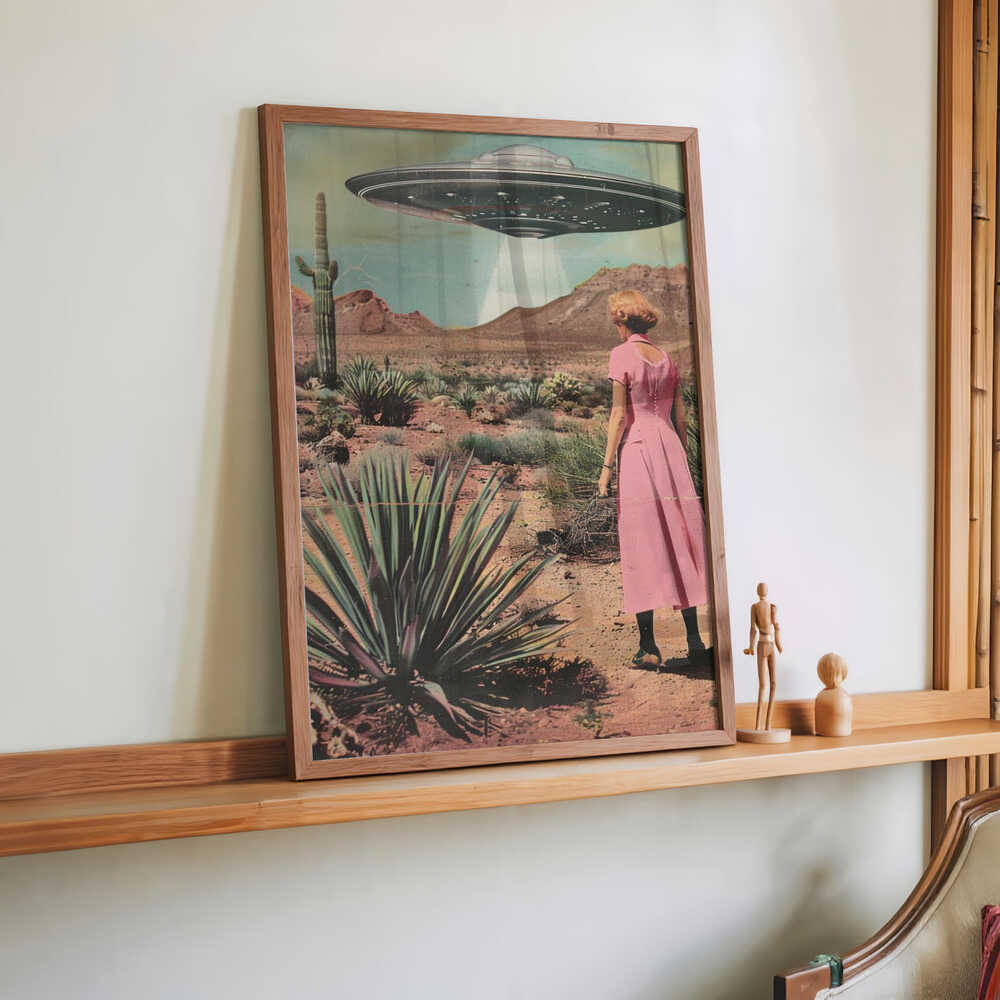 Schwebendes UFO von Samantha Hearn