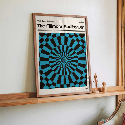 The Fillmore Poster by Retrodrome