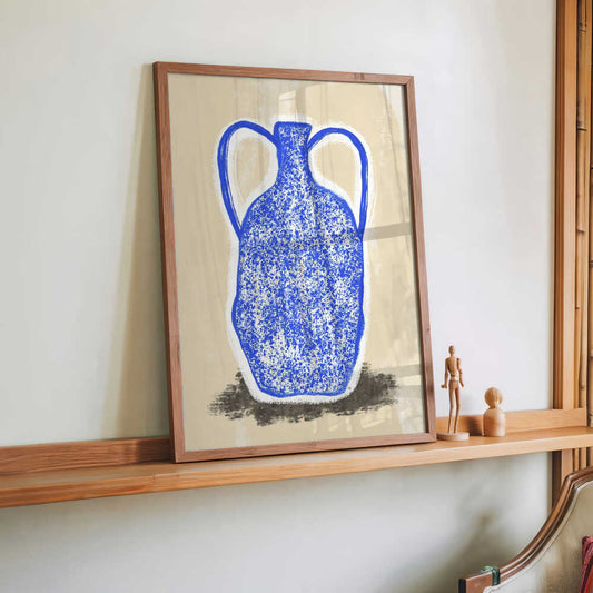 Big Blue Vase by Martina