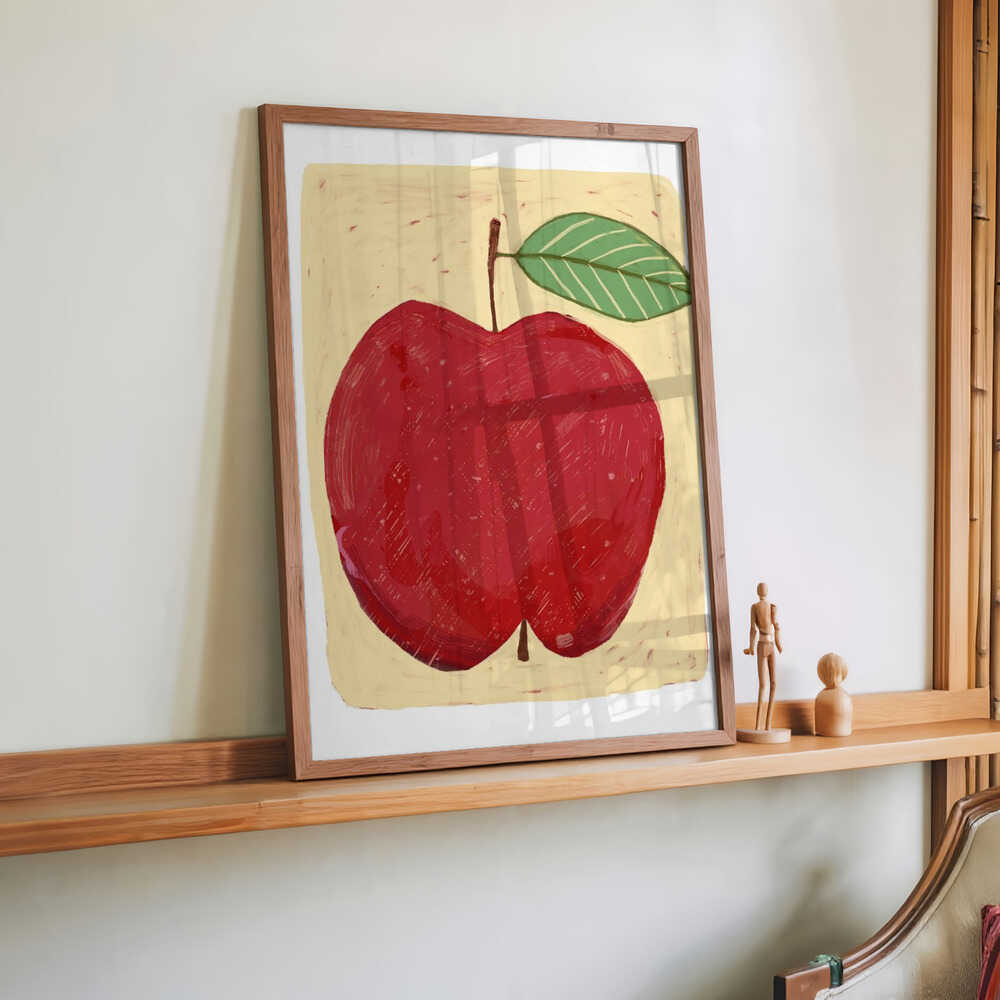 Großer roter Apfel von Sharyn Bursic