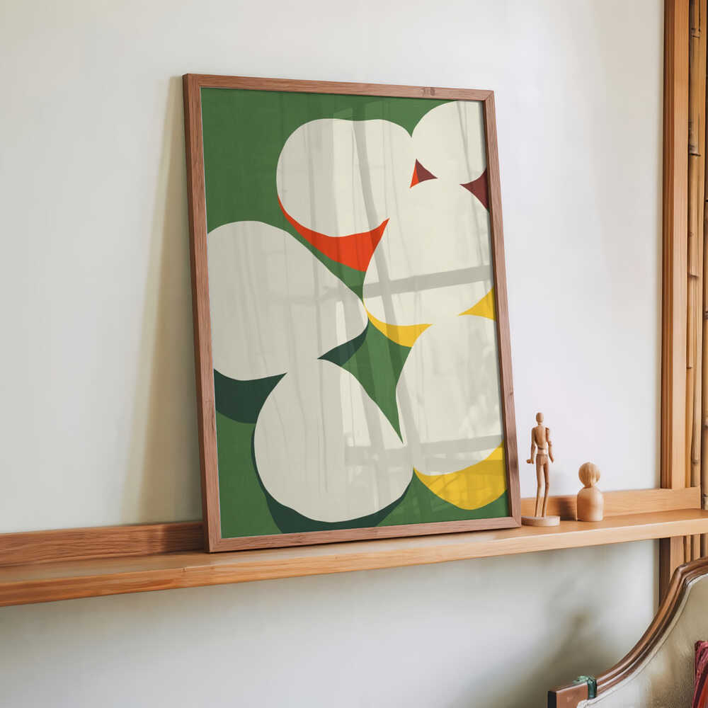 Organic Shapes And Vibrant Colors by Little Dean