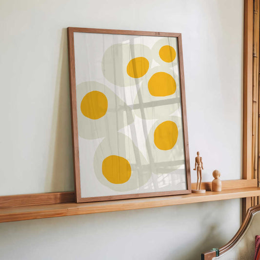 Yellow Eggs food art by Little Dean