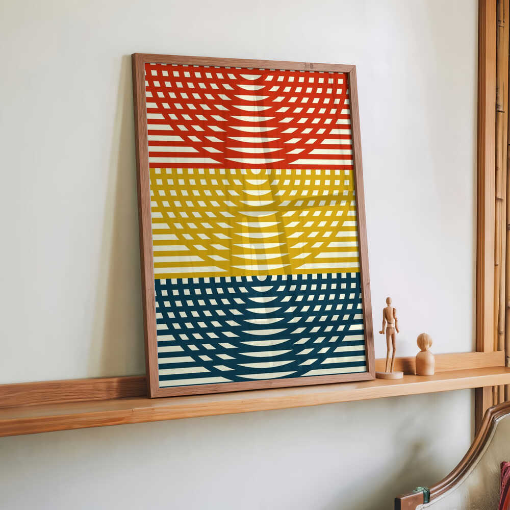 Tri-Color Waves by Petr Strnad