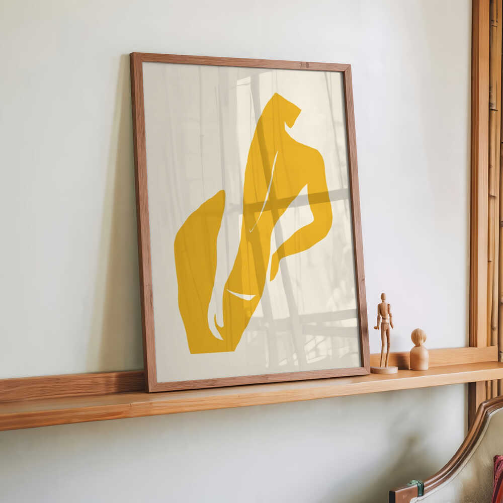 Goldene Silhouette von Little Dean