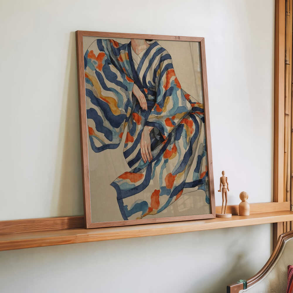 Flowing Kimono Patterns by THE MIUUS STUDIO