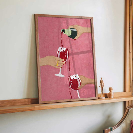 Cheers to my Girl Gang by Raissa Oltmanns