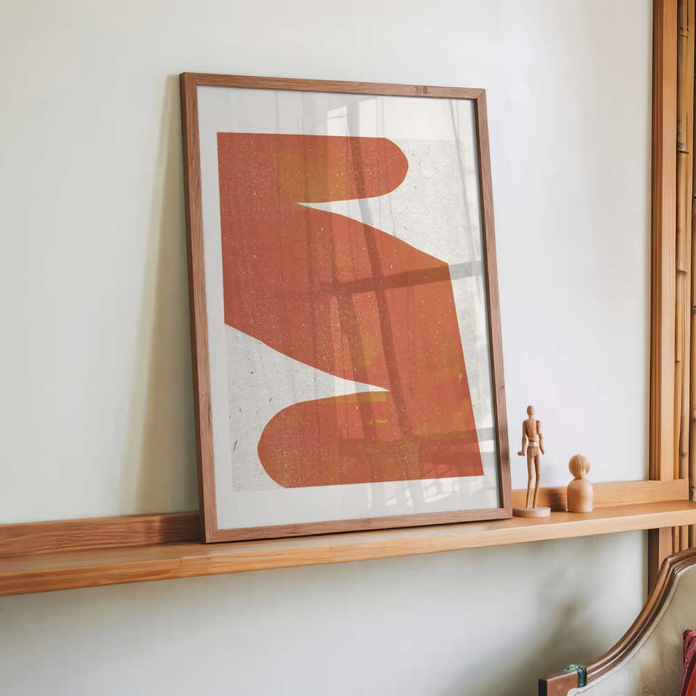Orange Silhouette by THE MIUUS STUDIO