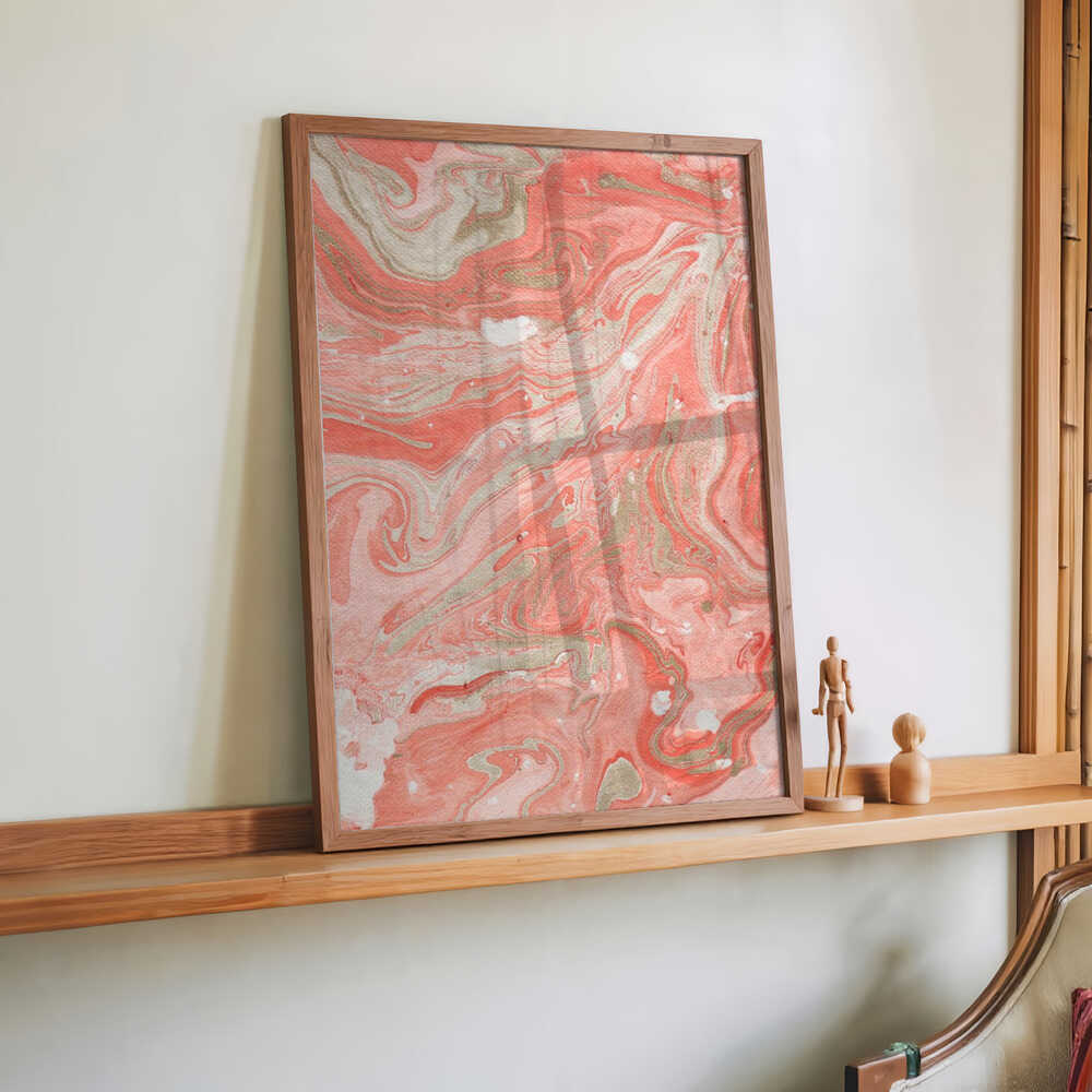 Coral Marble Dream by Santhosh ch