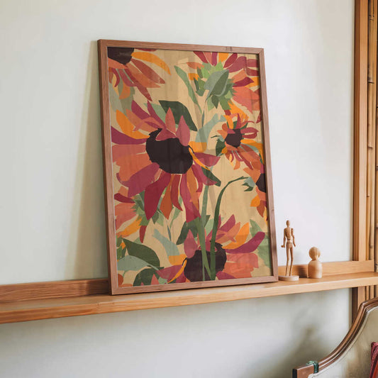 Vibrant  Sunflowers by ThingDesign