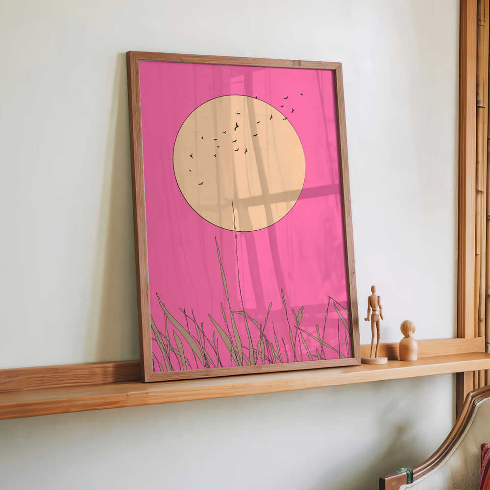 Sonnenuntergangssilhouetten von Nicholas