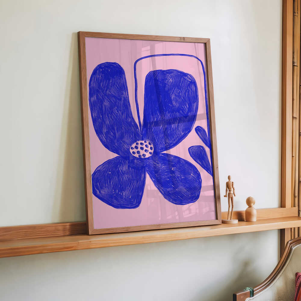 Blue Blossom Burst by Treechild