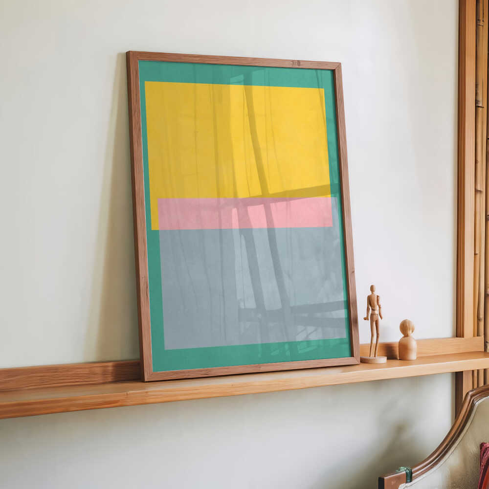 Colorful Geometric Shapes by Vitor Costa