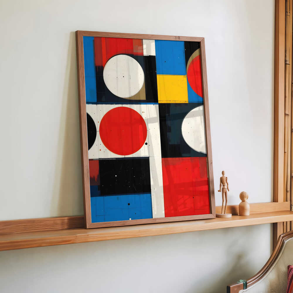 Geometric Shapes And Bold Colors by Kintsugi99