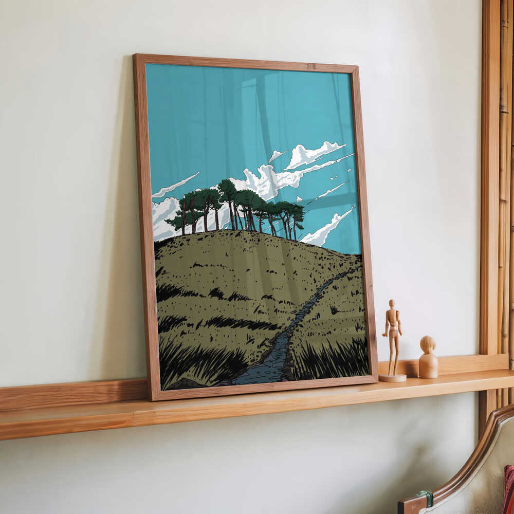 Schottische Hügellandschaft von Nicholas