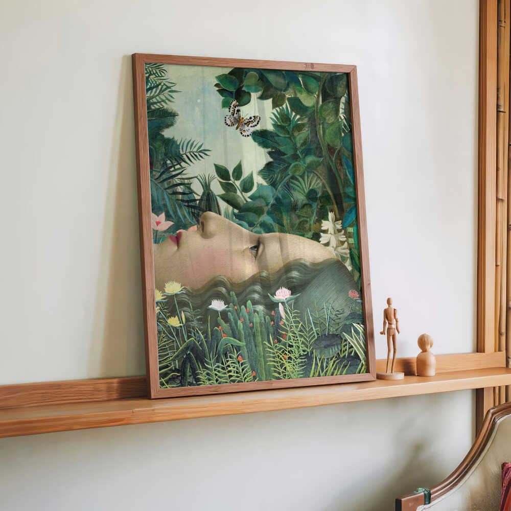 Giovanna im tropischen Garten von Marja van den Hurk