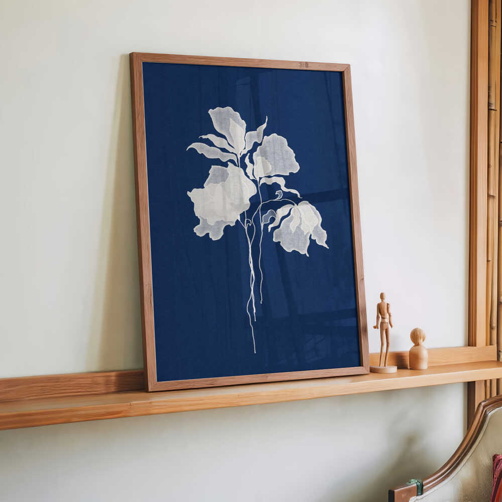 Delicate White Flower by Lena Refur