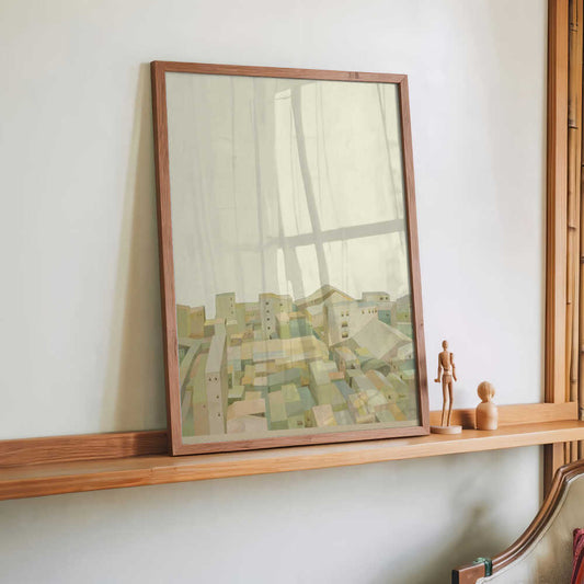 Gelassene Stadtlandschaft von Hieuchau