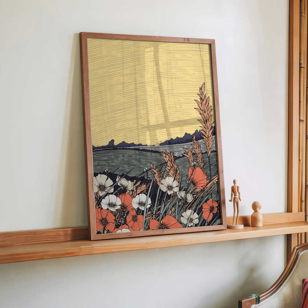 Schöne japanische Landschaft von Nicholas