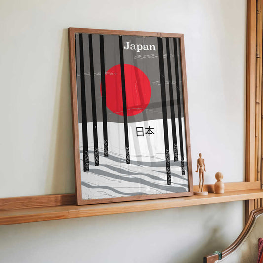 Japan Winterwald von Nicholas