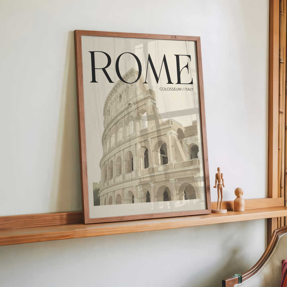Rom Reiseposter von Andreas Magnusson
