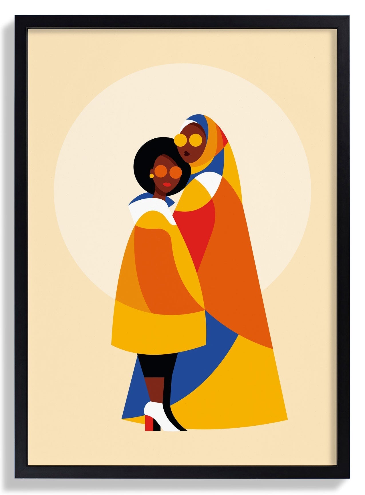 Mother and Daughter by Sofia Doudine