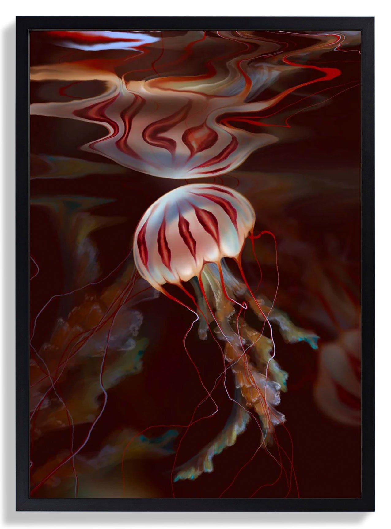 Liquid Reflections by Julia Charlott