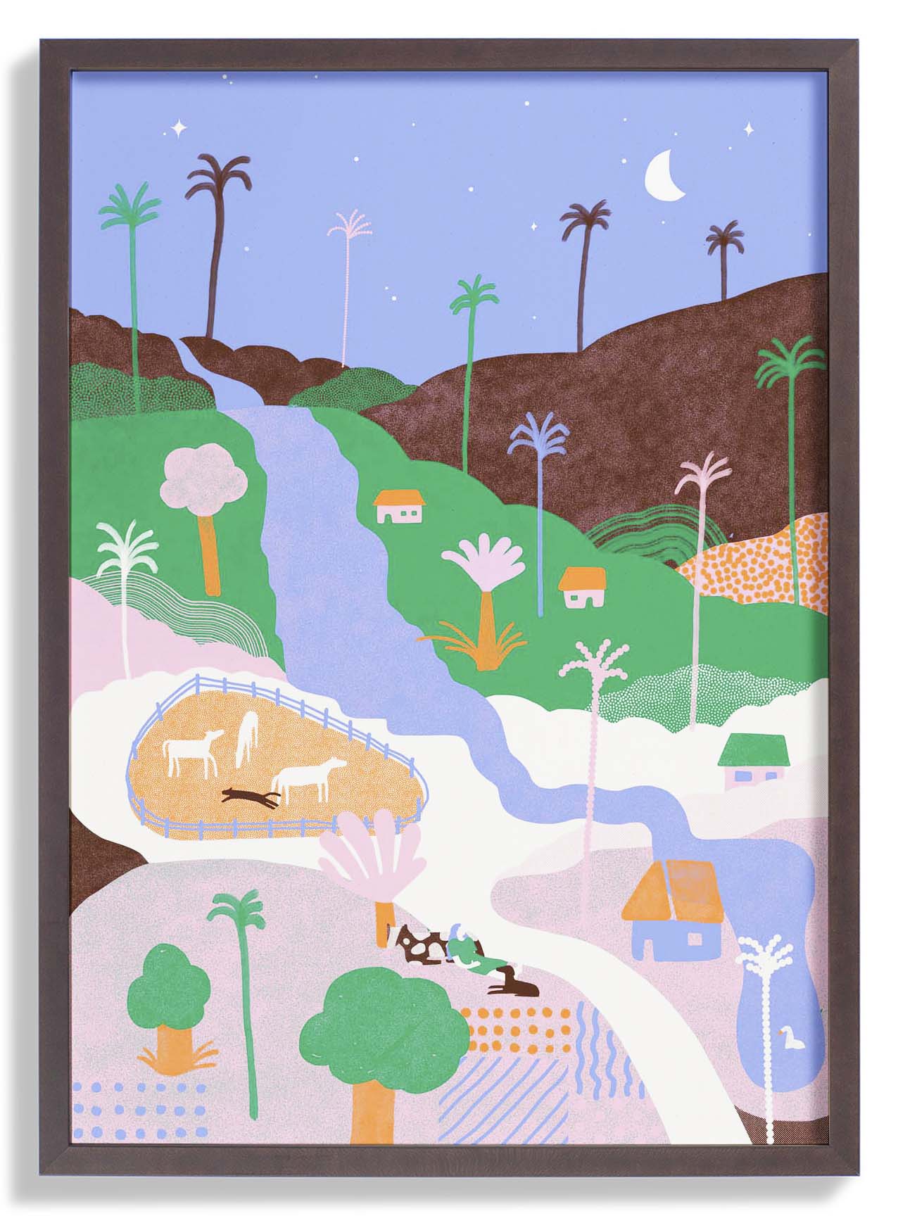 Landleben von Gina Rosas Moncada