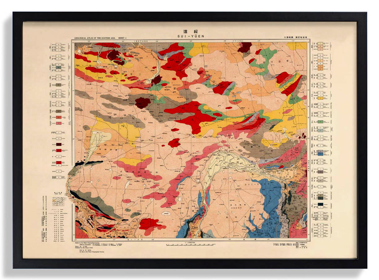 Geologie Asiens - Mongolei
