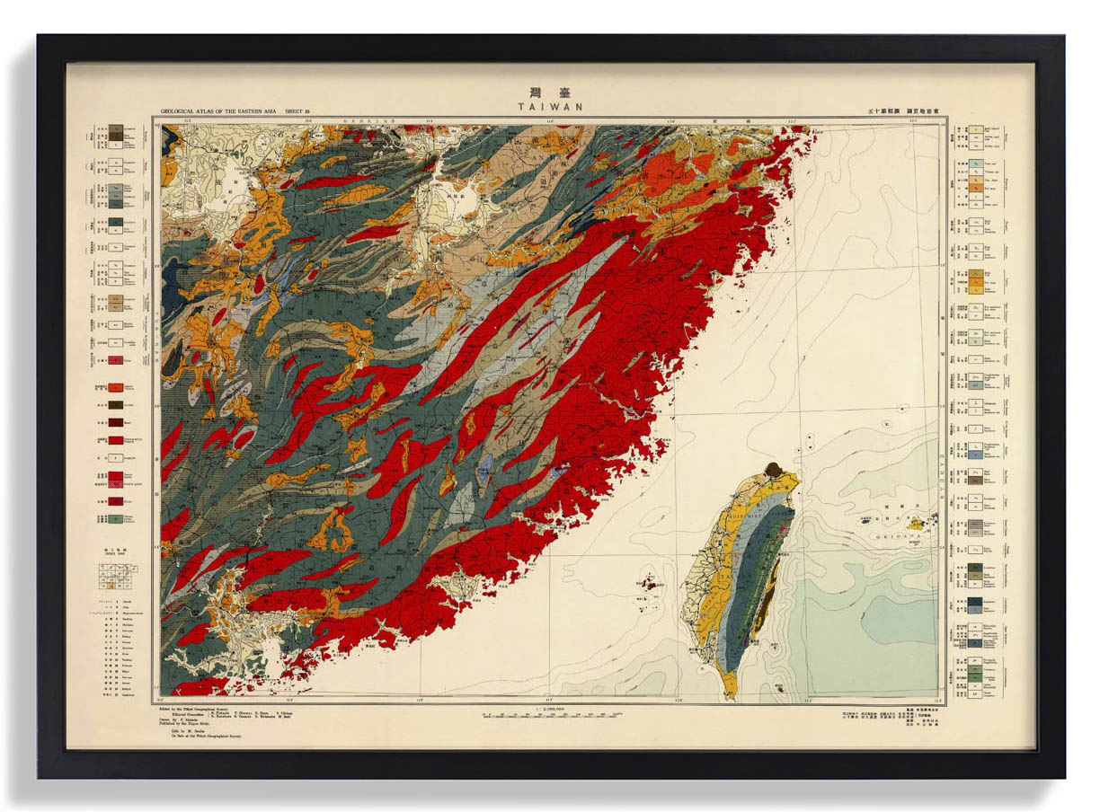 Geologie Asiens - Taiwan