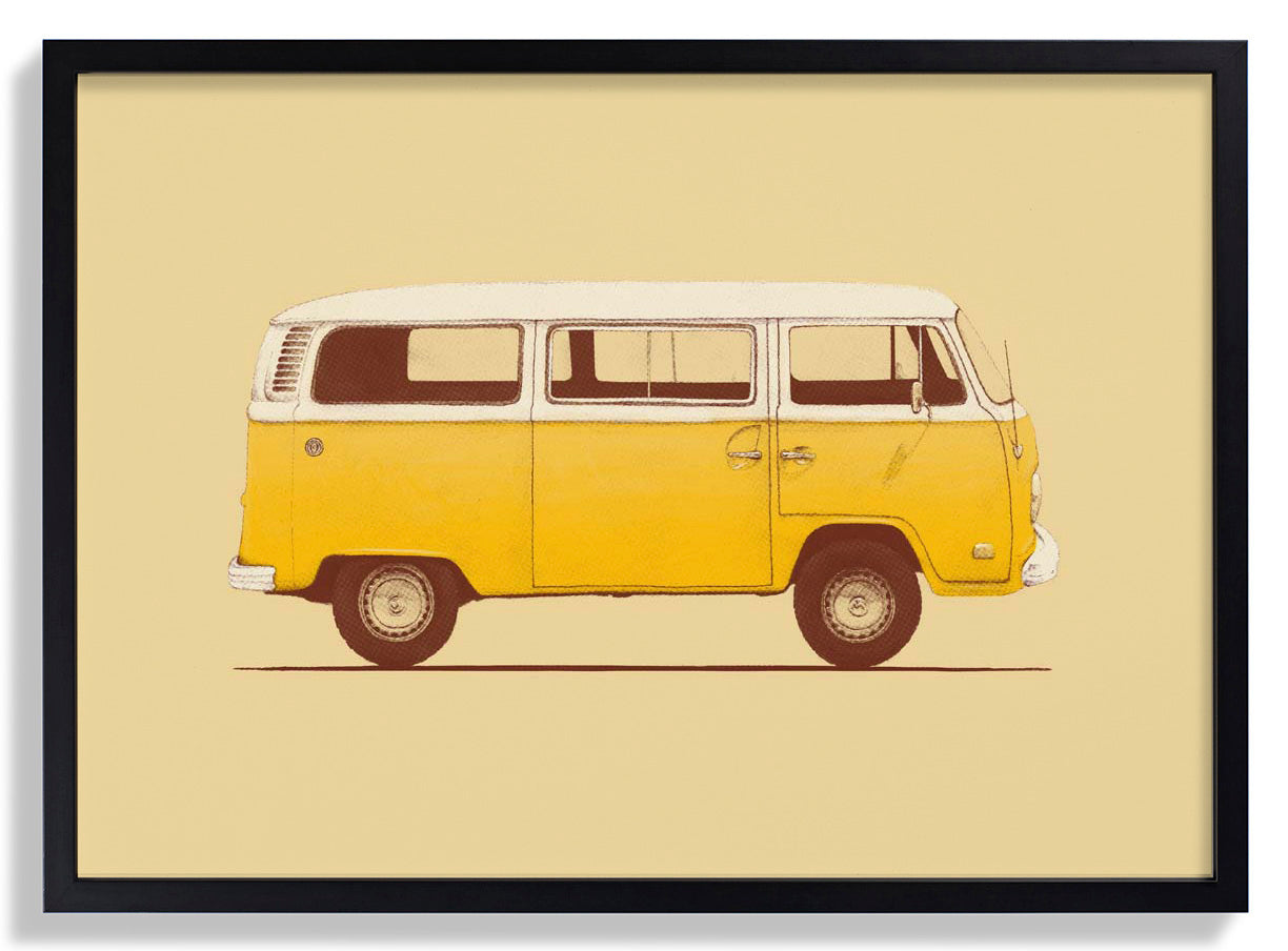 Gelber Van von Florent Bodart