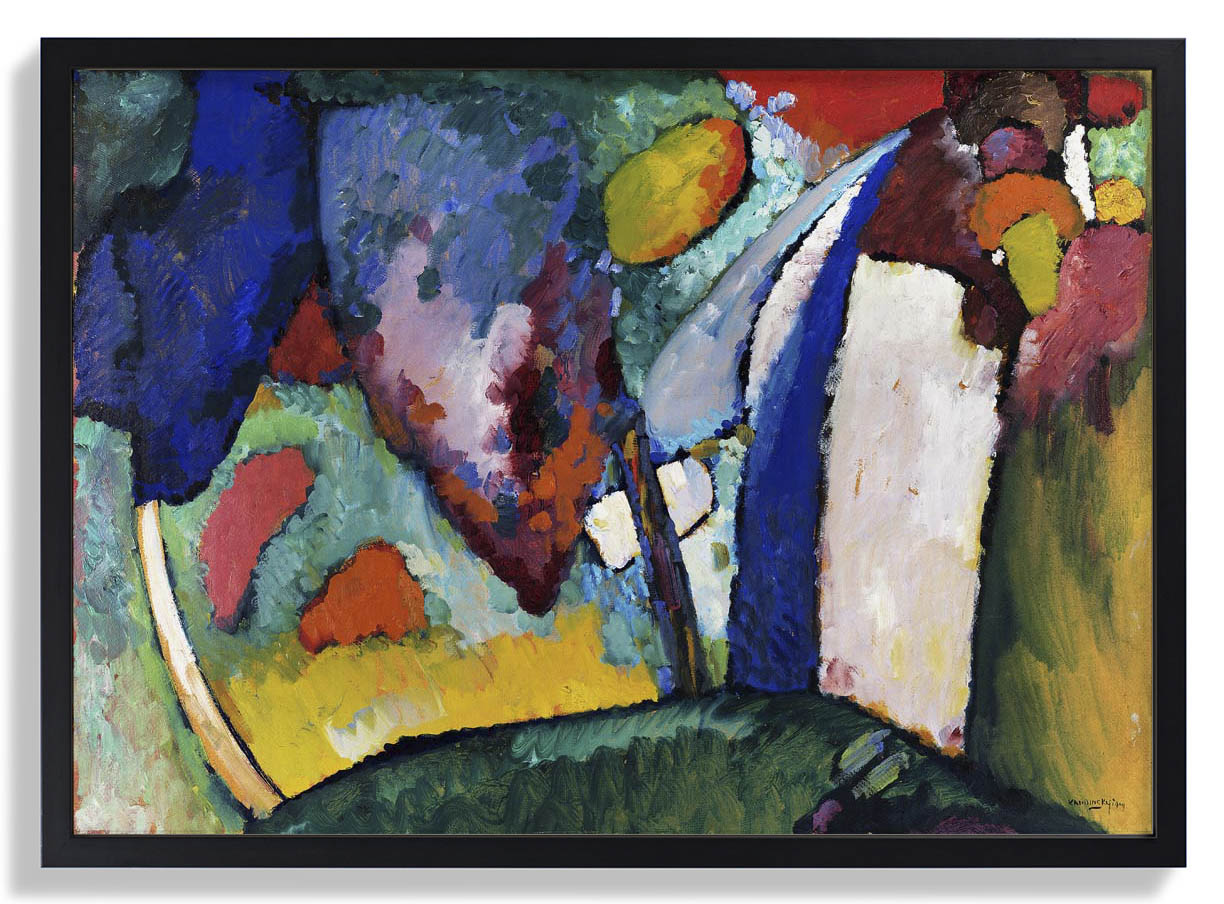 The Waterfall by Wassily Kandinsky