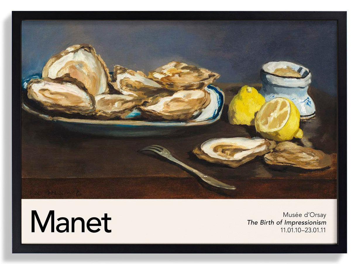 Oysters by Manet Exhibition