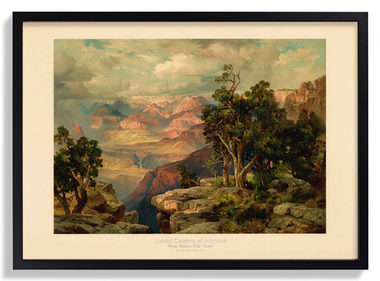 Grand Canyon von Arizona von der Hermit Rim Road