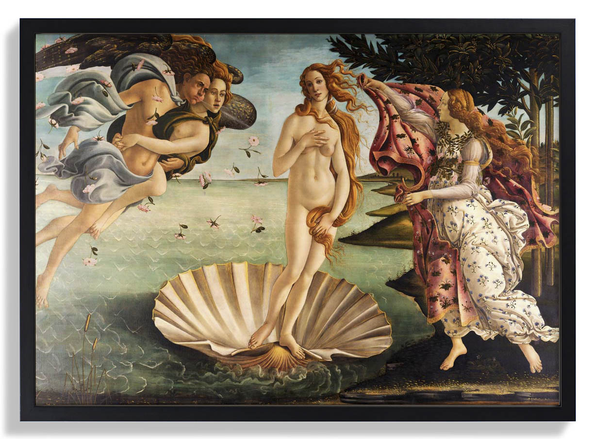 Die Geburt der Venus von Sandro Botticelli
