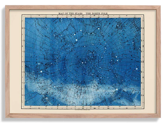 Map of the Stars - North Pole
