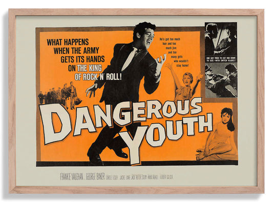 Dangerous Youth Retro Movie Poster