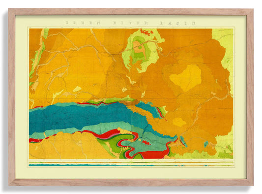 Green River Basin Geological Map